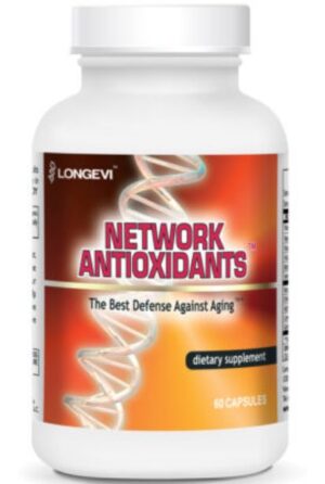 Bottle of Network Antioxidants dietary supplement